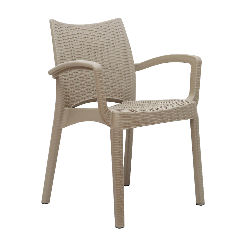 صندلی رستورانی برند نظری مدل حصیری بامبو دسته دار 804 - Image 3