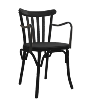 صندلي دسته دار فلزی برسو برند نظری N608W - Image 3