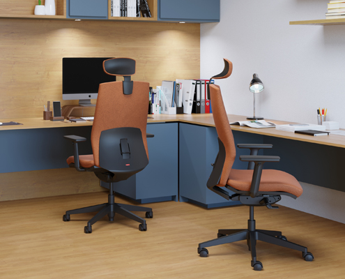 صندلی مدیریتی نیلپر مدل NOCM888 - Image 7