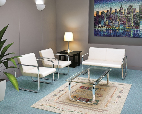 مبل اداری نیلپر مدل NOSS722-دونفره - Image 2